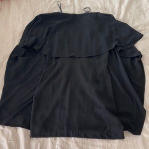 Cape/ backless  cocktail dress